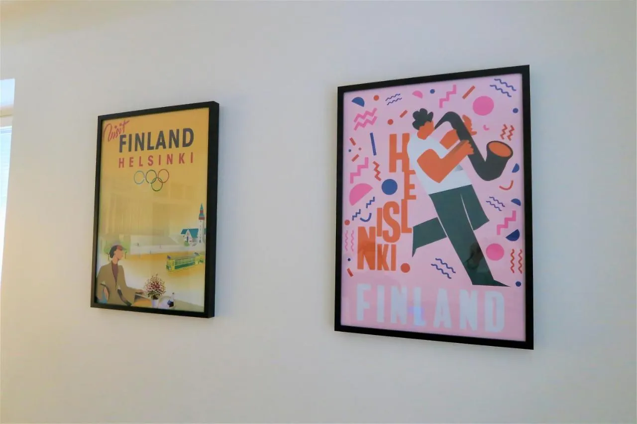 Apartmán Kompakti Asunto Helsingin Sydamessa Helsinky